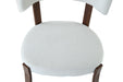 CHAISE NORDIK PIED EFFET NOYER ASSISES MARBELLA BEIGE - image 6