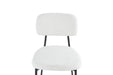 CHAISE AZRA PIED METAL NOIR ASSISES TISSU HERITAGE
BEIGE - image 6
