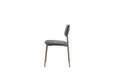 CHAISE AZRA PIED EFFET NOYER ASSISES TISSU HERITAGE ANTHRACITE - image 3
