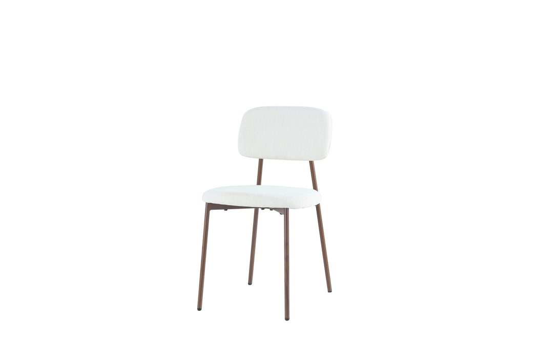 CHAISE AZRA PIED EFFET NOYER ASSISES TISSU HERITAGE
BEIGE - image 2