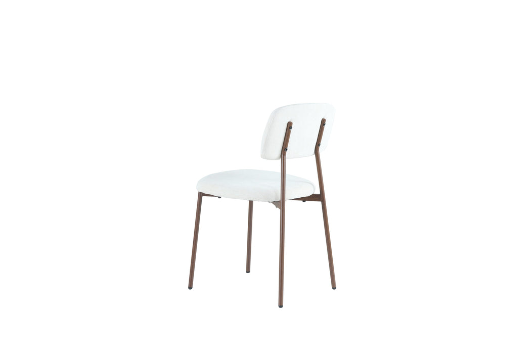 CHAISE AZRA PIED EFFET NOYER ASSISES TISSU HERITAGE
BEIGE - image 4