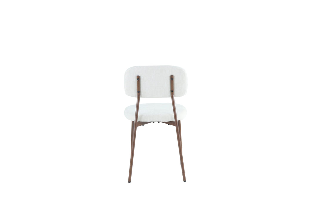 CHAISE AZRA PIED EFFET NOYER ASSISES TISSU HERITAGE
BEIGE - image 5