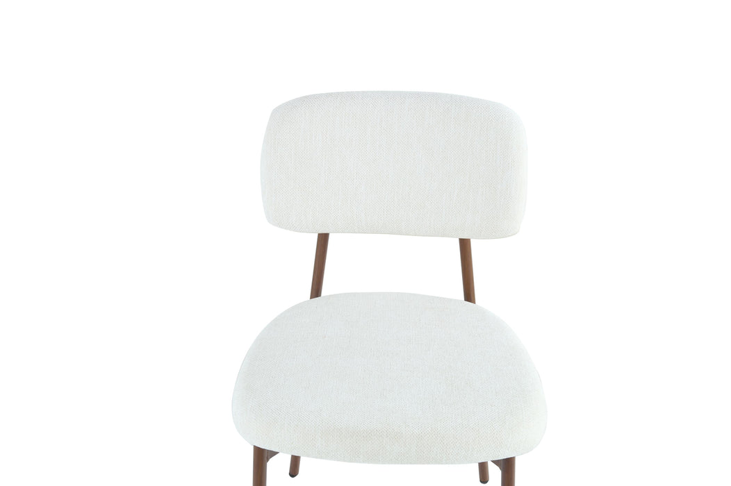 CHAISE AZRA PIED EFFET NOYER ASSISES TISSU HERITAGE
BEIGE - image 6