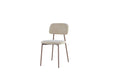 CHAISE AZRA PIED EFFET NOYER ASSISES TISSU HERITAGE SABLE - image 2