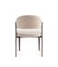CHAISE LAMIA PIEDS EFFET NOYER TISSU MARBELLA MARRON GLACE - image 3