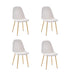 Lot de chaises Scandinave ALVEOLE Gold - image 1