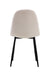 Lot de 4 chaises Scandinave ALVEOLE Métal noir - image 2