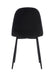 Lot de 4 chaises Scandinave ALVEOLE Métal noir - image 2