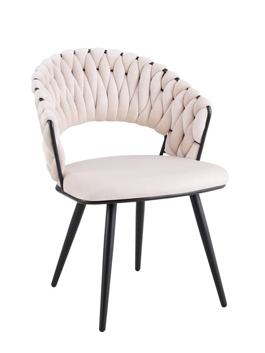 Chaise Carolina Pieds Métal Noir - image 1