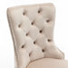 Lot de 2 chaises POIGNEE Clouté en velours pied chromé - image 5