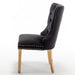 Lot de 2 chaises POIGNEE Clouté en velours pied Gold - image 4