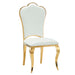 Lot de Chaises Prestige gold simili cuir - SAKURA - image 3