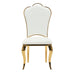 Lot de Chaises Prestige gold simili cuir - SAKURA - image 1