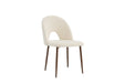 CHAISE TEDDY METAL EFFET NOYER ASSISES DOUDOU BEIGE - image 1