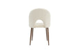 CHAISE TEDDY METAL EFFET NOYER ASSISES DOUDOU BEIGE - image 3