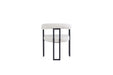 CHAISE NAIA PIED METAL NOIR ASSISE TWEED LATTE - image 3