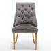 CHAISE LION MATELASSE GOLD ANTHRACITE - image 1