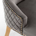 CHAISE LION MATELASSE GOLD ANTHRACITE - image 3