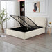 LIT DOUBLE COFFRE OLIVIA CHENILLE BEIGE 140X190CM - image 3