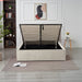 LIT DOUBLE COFFRE OLIVIA CHENILLE BEIGE 160X200CM - image 3