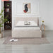 LIT DOUBLE COFFRE OLIVIA CHENILLE BEIGE 140X190CM - image 5