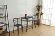 Ensemble table + 2 chaises CARRY Mdf l 80 cm - image 3