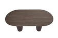 TABLE A MANGER ROXY PIED NOYER PLATEAU CERAMIQUE NOYER 180CM