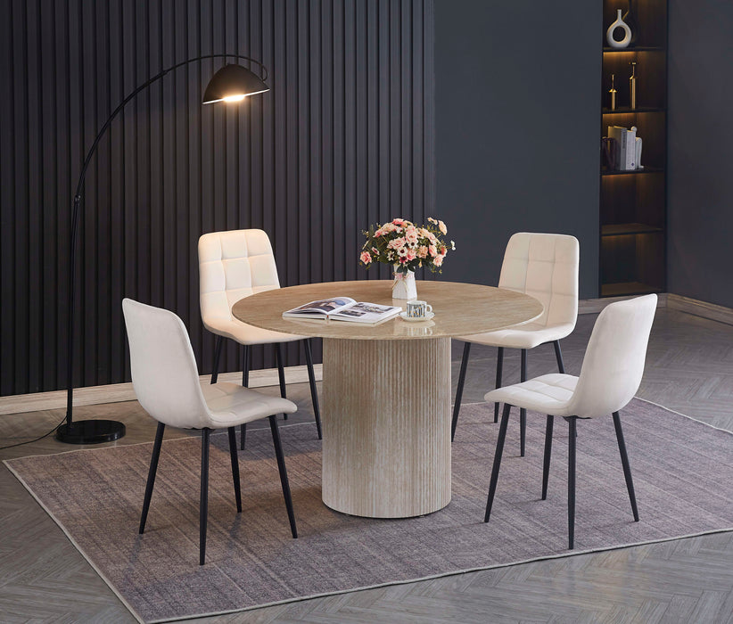 Table à manger BAIETA en bois 120x75 cm - image 4