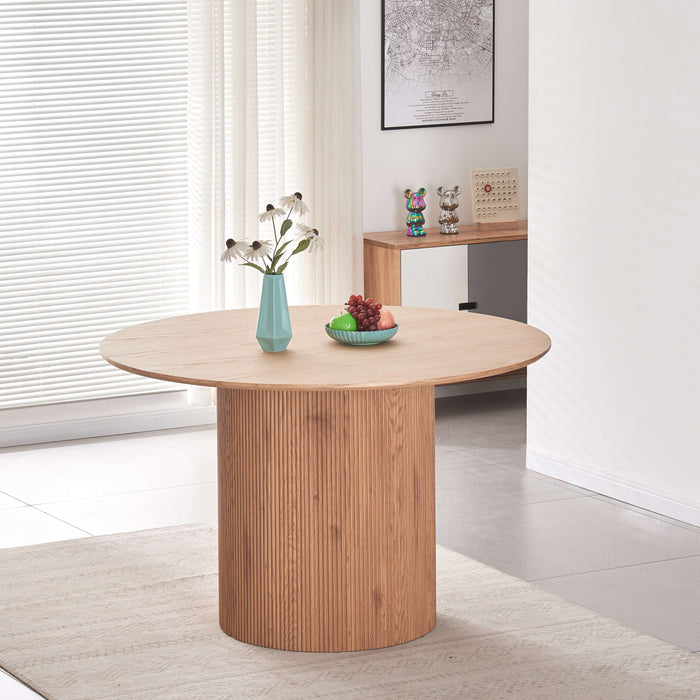 Table à manger BAIETA en bois 120x75 cm - image 2