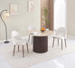 CHAISE TEDDY METAL EFFET NOYER ASSISES VELOURS BEIGE - image 6