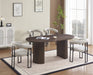 CHAISE NAIA PIED METAL NOIR ASSISE TWEED CAPPUCCINO - image 6