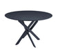 TABLE A MANGER EN BOIS JESSICA PIEDS METAL NOIR - image 2