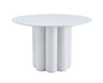 TABLE A MANGER FLOWER BLANC - image 1