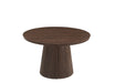 TABLE REPAS EXTENSIBLE AMBRE PIED MDF EFFET NOYER PLATEAU MDF EFFET NOYER 120/160/200X120X75