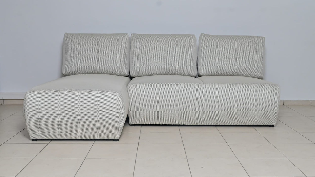 DYONISOS SONIC 23 CANAPE ANGLE SONIC 23 TISSU 3D BEIGE