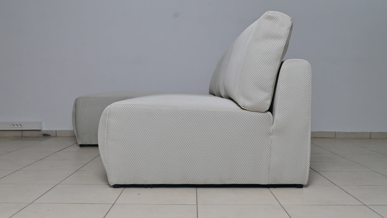 DYONISOS SONIC 23 CANAPE ANGLE SONIC 23 TISSU 3D BEIGE