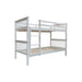LIT SUPERPOSE BATNA EN BOIS 1+1 BLANC 90X190cm - image 1