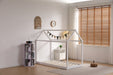 Lit cabane ROBINSON en bois 90x190 cm avec sommier intégré - image 4