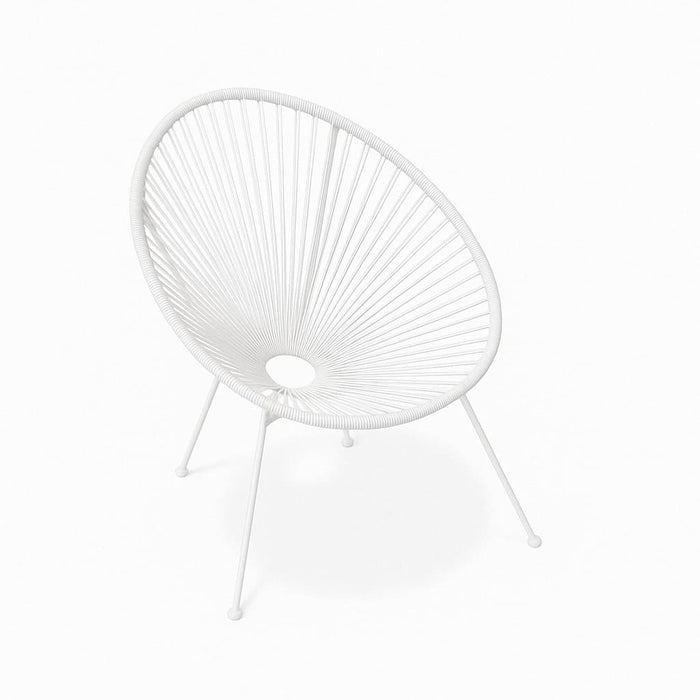 FAUTEUIL ACAPULCO BLANC - image 2