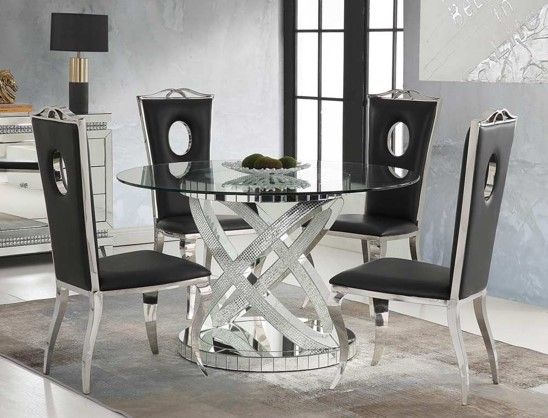 Table à manger SATURNE en Diamant 130cm - image 1