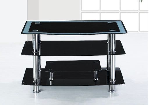 MEUBLE TV EDOUARD NOIR 90x60x65 cm