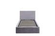 LIT COFFRE MAIA COTELE GRIS 90x190cm - image 1