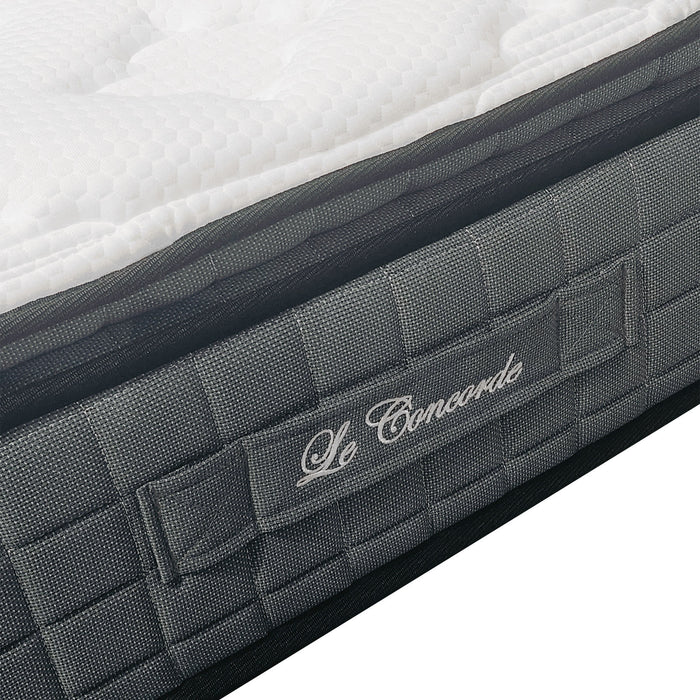 MATELAS A RESSORTS ENSACHES LE CONCORDE 90X200X25cm - image 2
