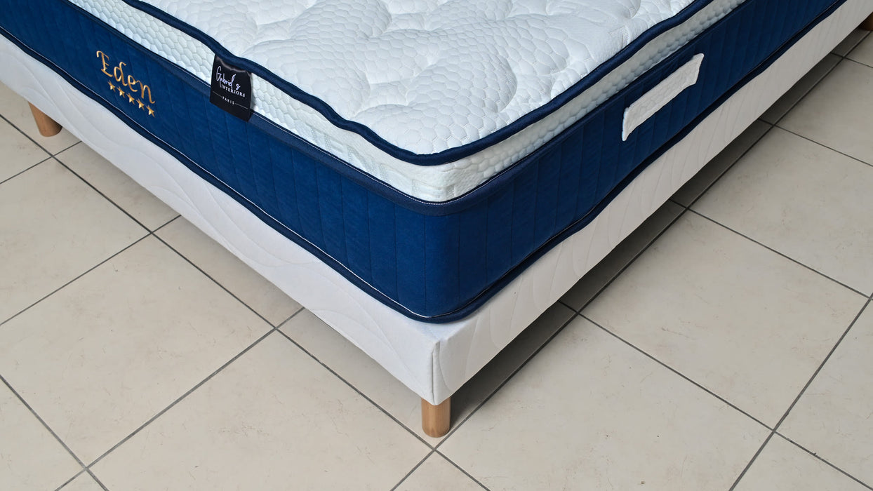 MATELAS A RESORTS AVEC SUR MATELAS EDEN 140X190X32 - image 2