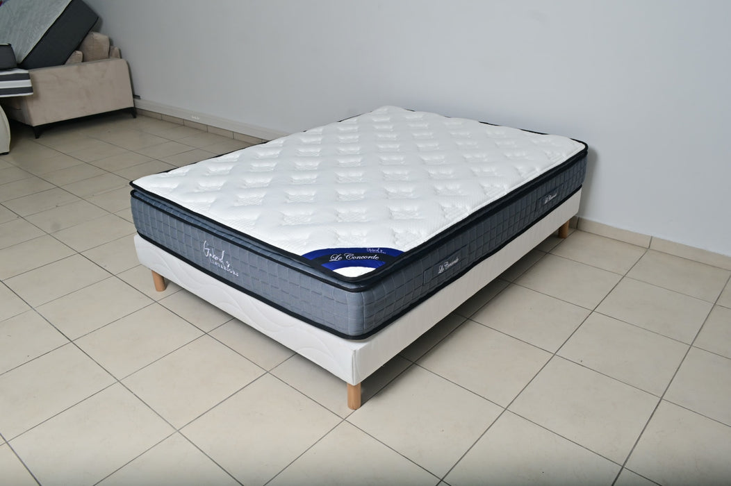 MATELAS A RESSORTS ENSACHES LE CONCORDE 180X200X25cm
