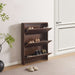 MEUBLE A CHAUSSURES BEYROUTH MDF EFFET NOYER 80cm - image 5