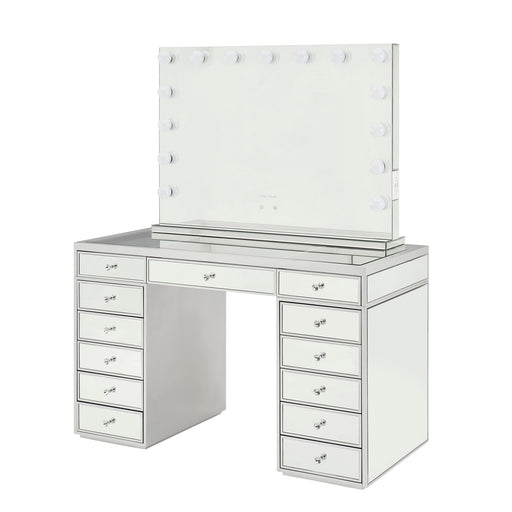 MIROIR RECTANGLE BLUETOOTH AVEC ENCEINTE ET LED 110x20x80 cm