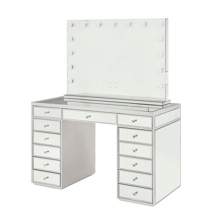 MIROIR RECTANGLE BLUETOOTH AVEC ENCEINTE ET LED 110x20x80 cm - image 2