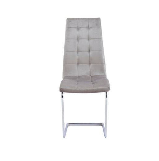 Chaise BELLA velours moka