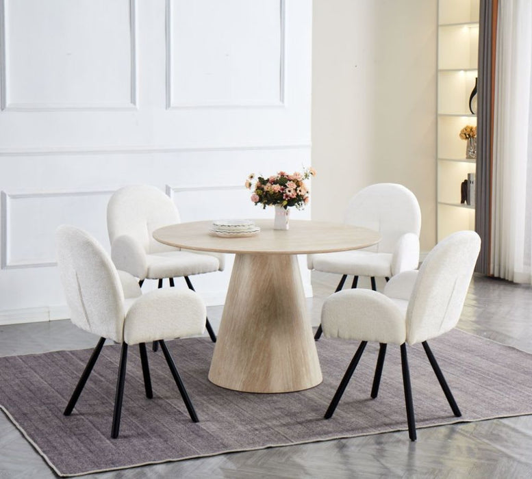 Table Ronde OPHELIE MDF L 120 cm - image 1